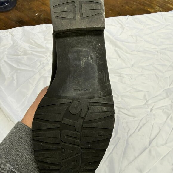 Stuart Weitzman Heeled Booties Boots with Toe Tassels - Women's Size 7.5 - Picture 10 of 12